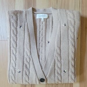 The Great. Daisy Embroidered Cardigan